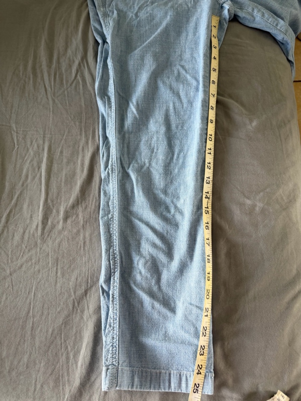 L.L. Bean Sky Blue Favorite Fit Pants - Picture 8 of 8